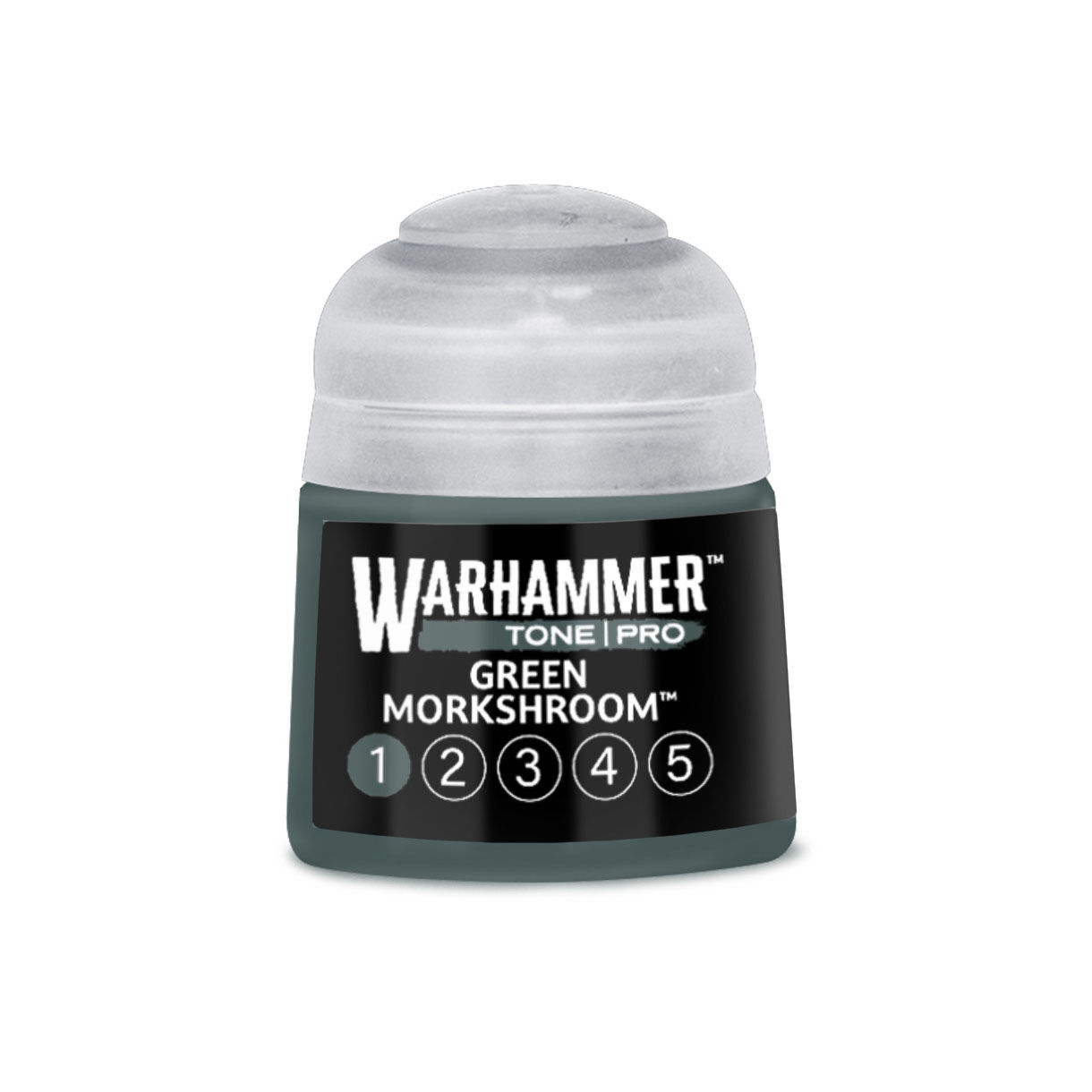 20-281 Warhammer Tone Pro 12ml Paint Pot: Green Morkshroom 1 