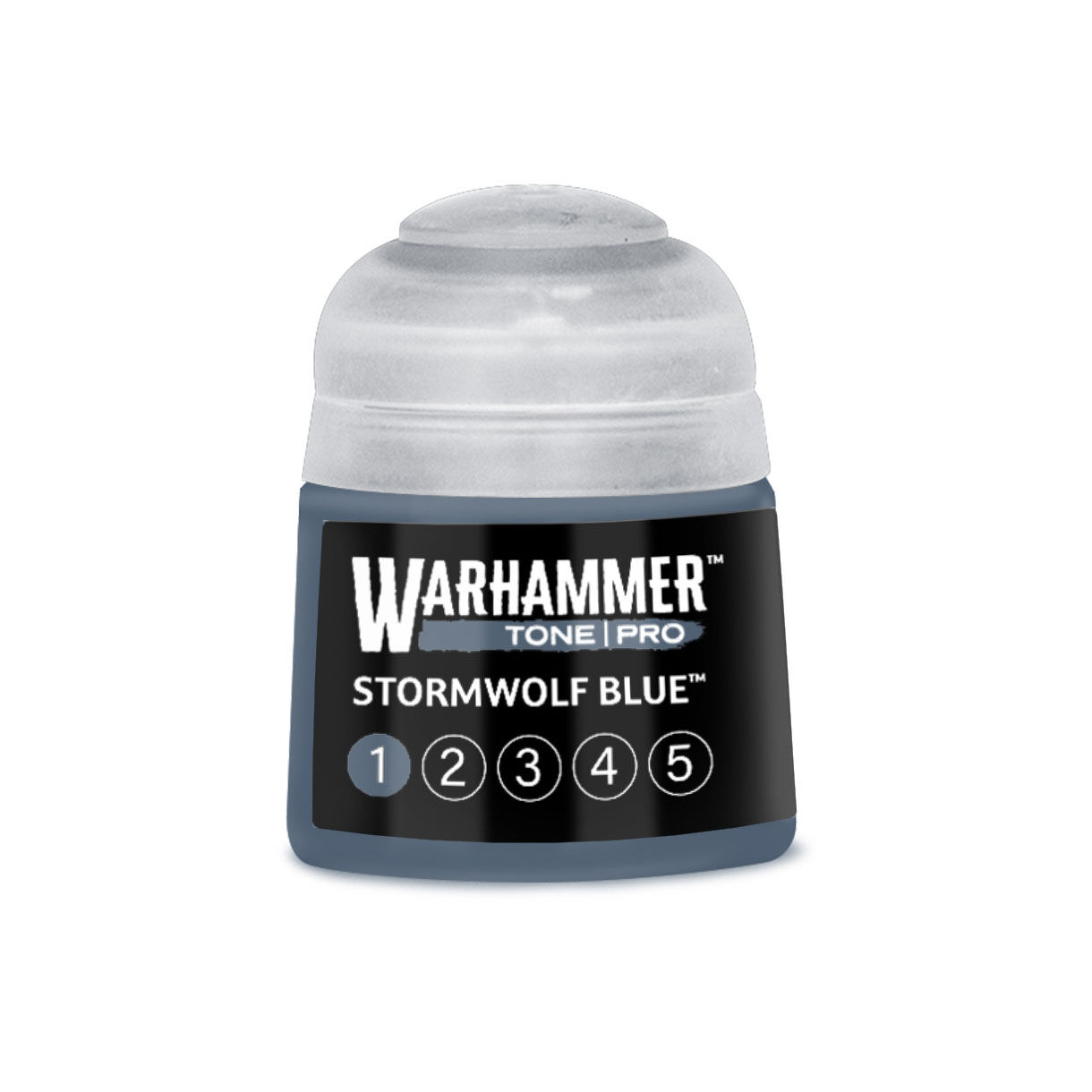 20-331 Warhammer Tone Pro 12ml Paint Pot: Stormwolf Blue 1 