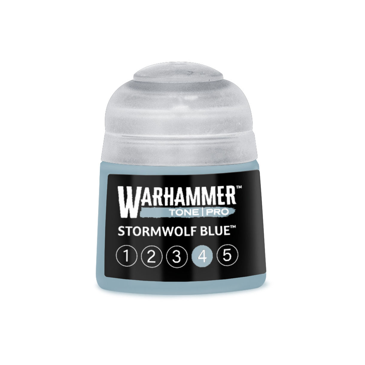 20-334 Warhammer Tone Pro 12ml Paint Pot: Stormwolf Blue 4 