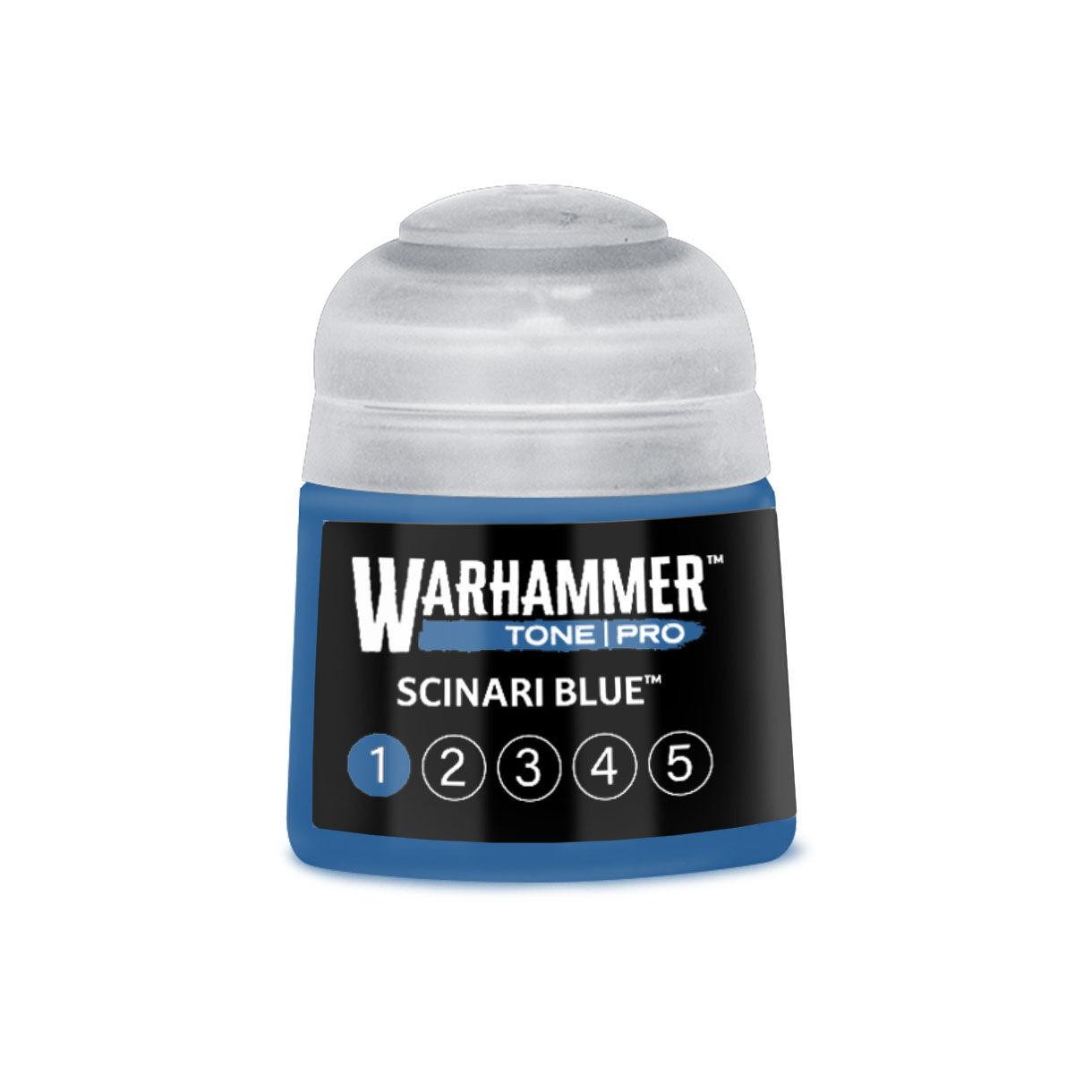 20-341 Warhammer Tone Pro 12ml Paint Pot: Scinari Blue 1 