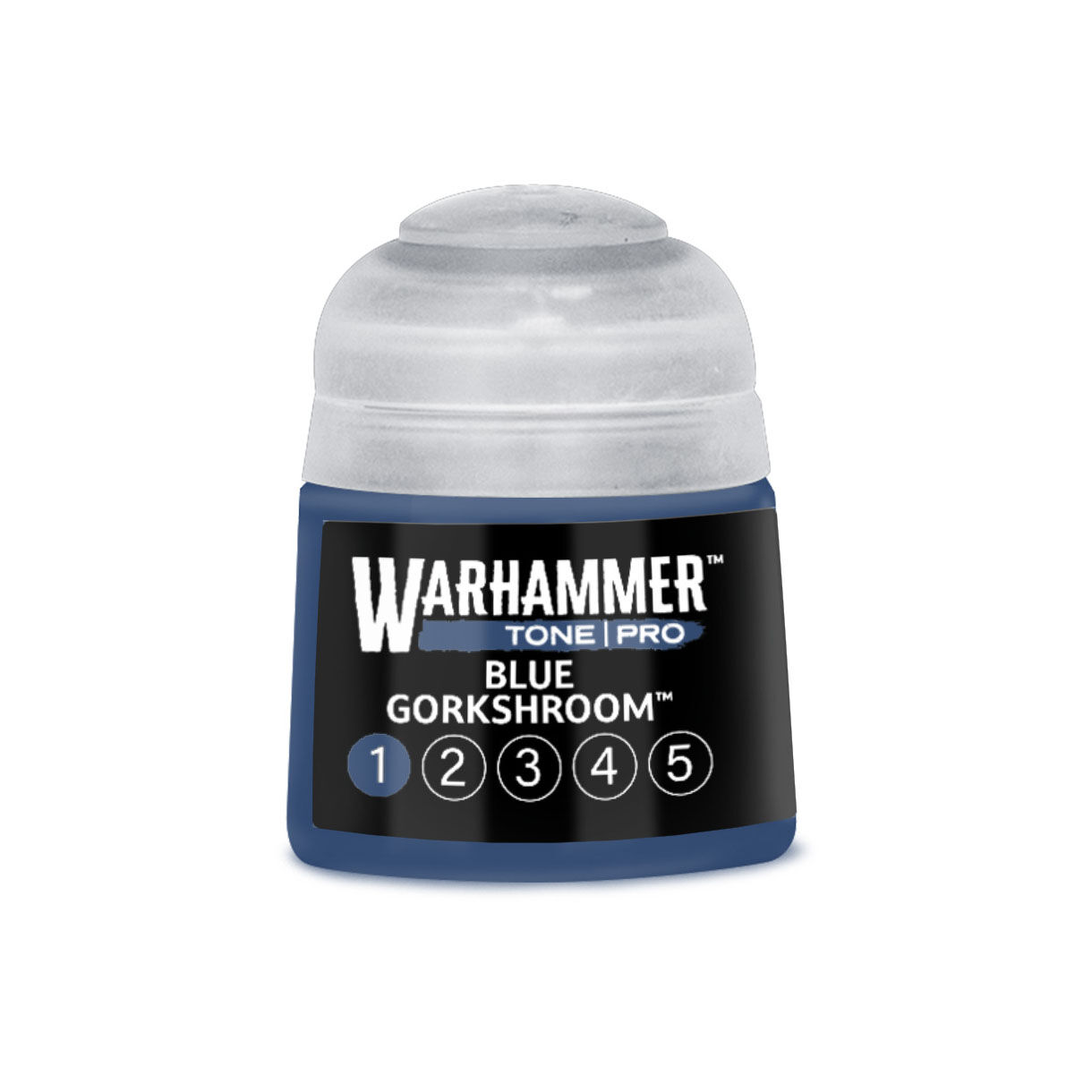 20-351 Warhammer Tone Pro 12ml Paint Pot: Blue Gorkshroom 1 