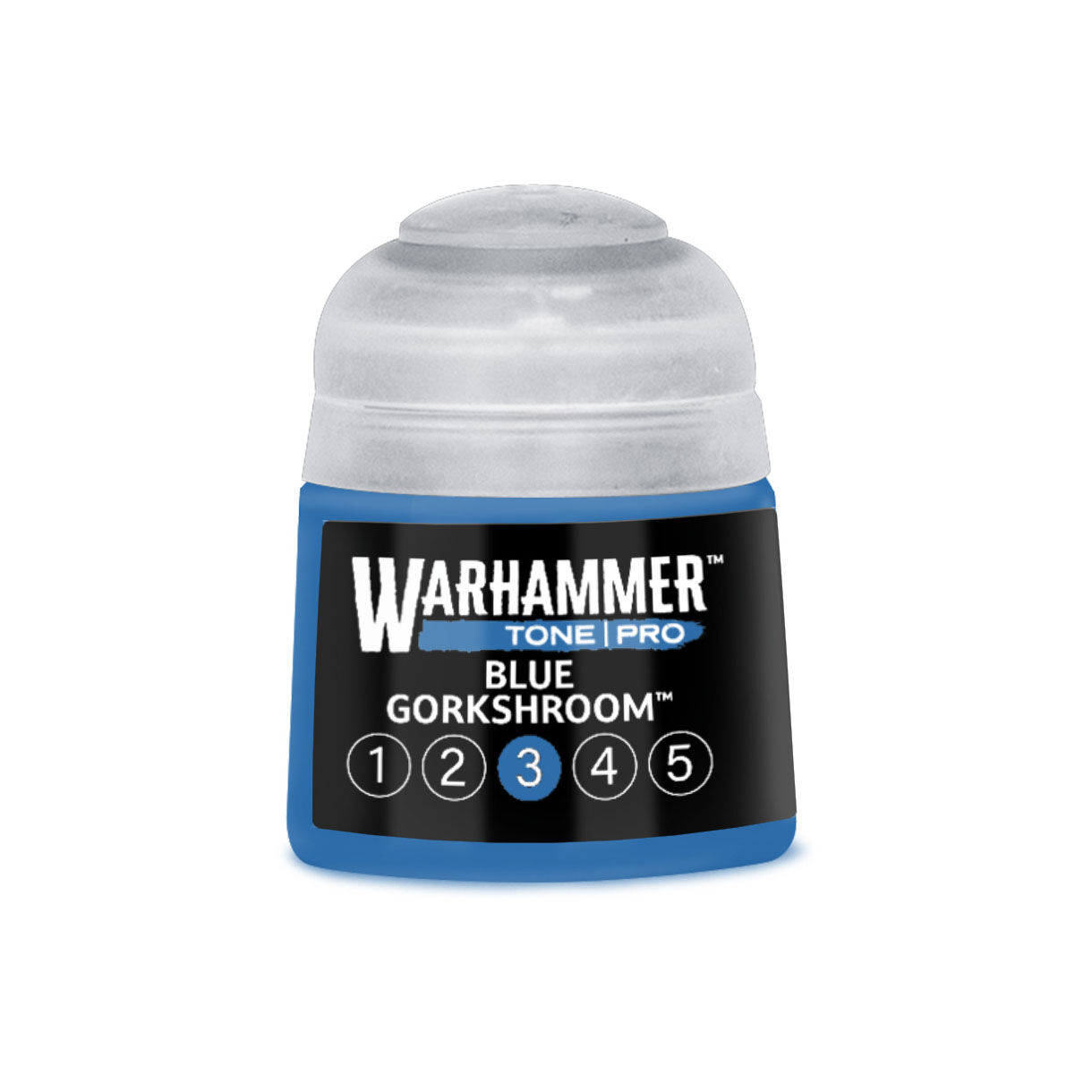 20-353 Warhammer Tone Pro 12ml Paint Pot: Blue Gorkshroom 3 