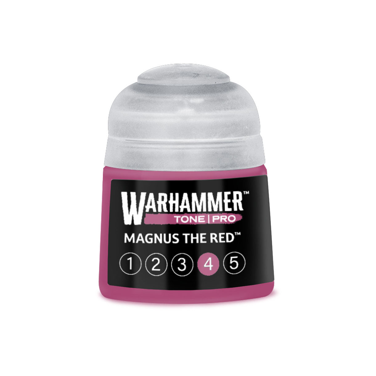 20-404 Warhammer Tone Pro 12ml Paint Pot: Magnus The Red 4 