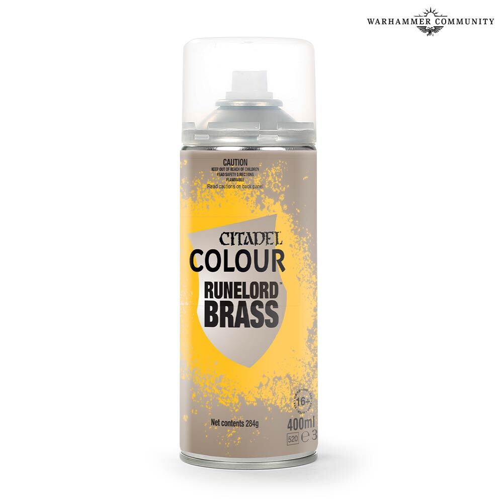 Vernice Acrilica Citadel Layer Runelord Brass – Colore Ottone Per Miniature, Alta Qualità, Colore 2