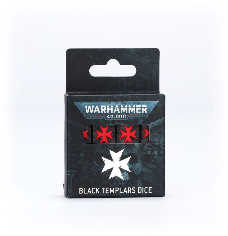 55-51 Warhammer 40000: Black Templars Dice