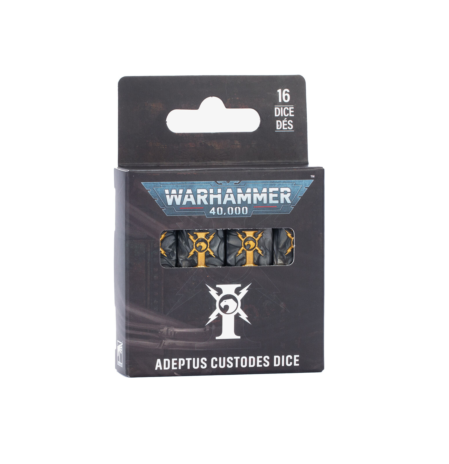 01-16 Warhammer 40000: Adeptus Custodes Dice