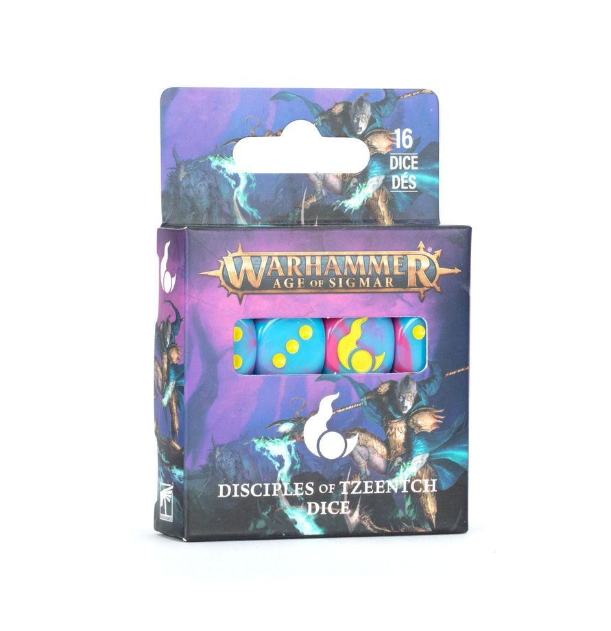 65-39 Age Of Sigmar: Disciples Of Tzeentch Dice