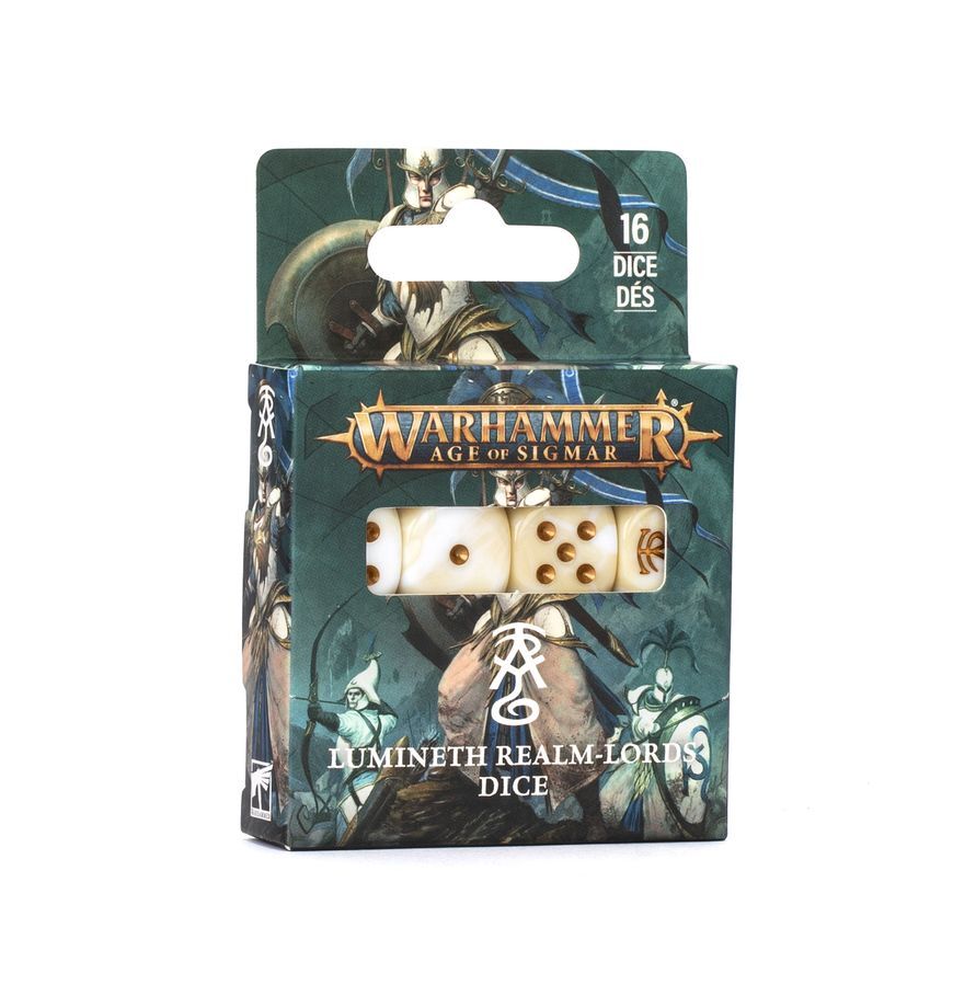 87-61 Age Of Sigmar: Lumineth Realmlords Dice