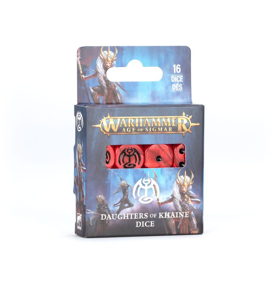 85-23 Age Of Sigmar: Daughters Of Khaine Dice