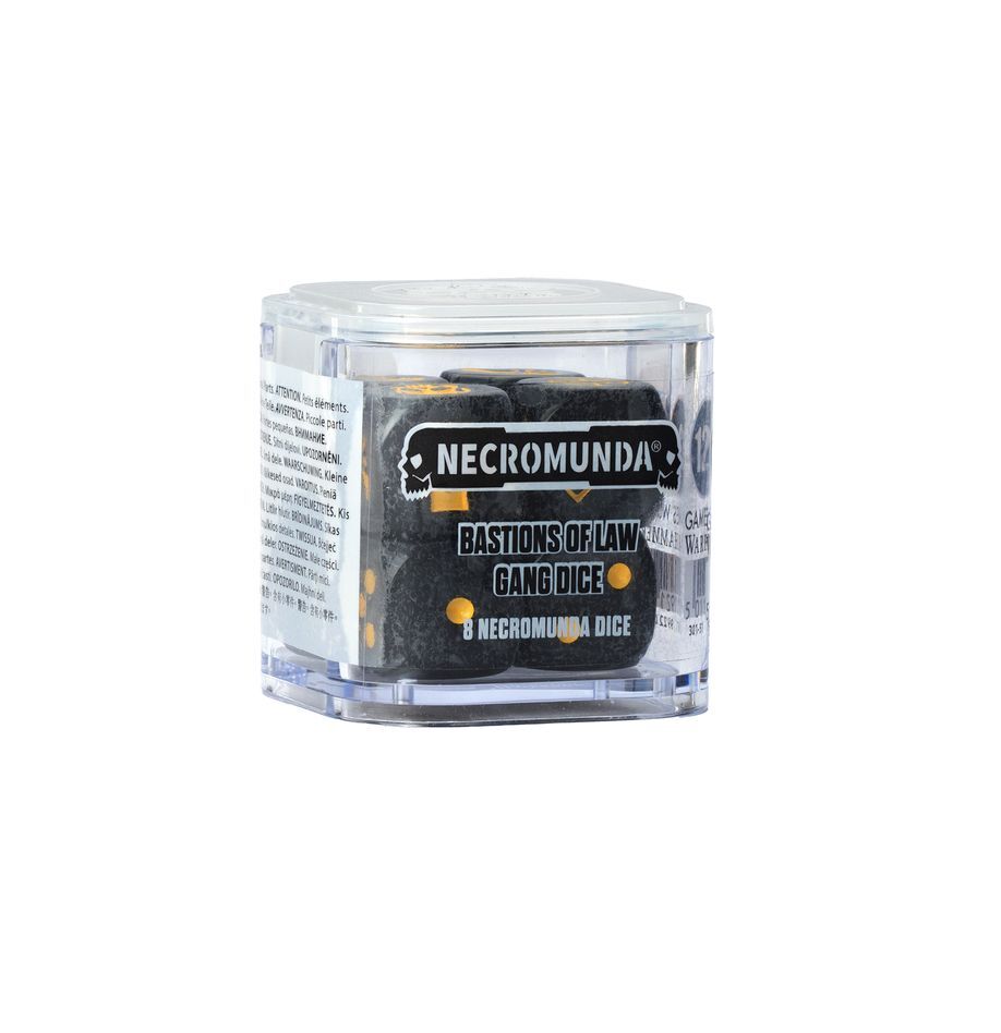 301-51 Necromunda:Bastions Of Law Gang Dice Set