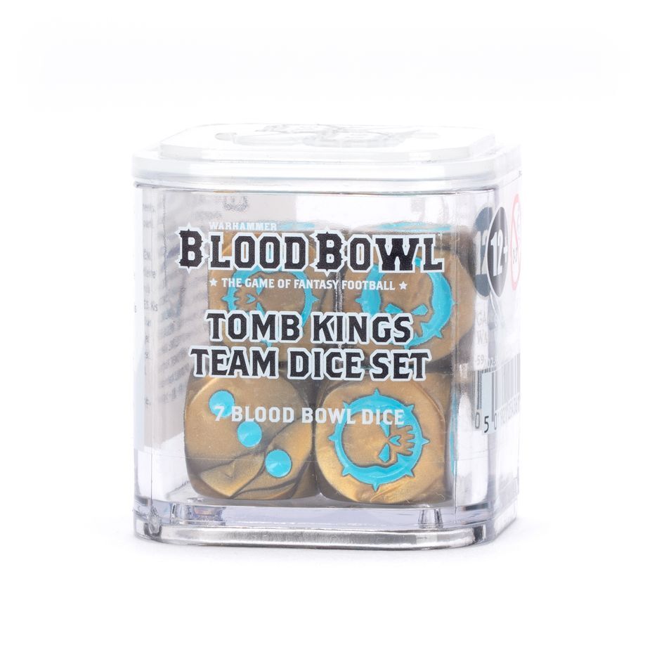202-59 Blood Bowl: Tomb Kings Team Dice Set