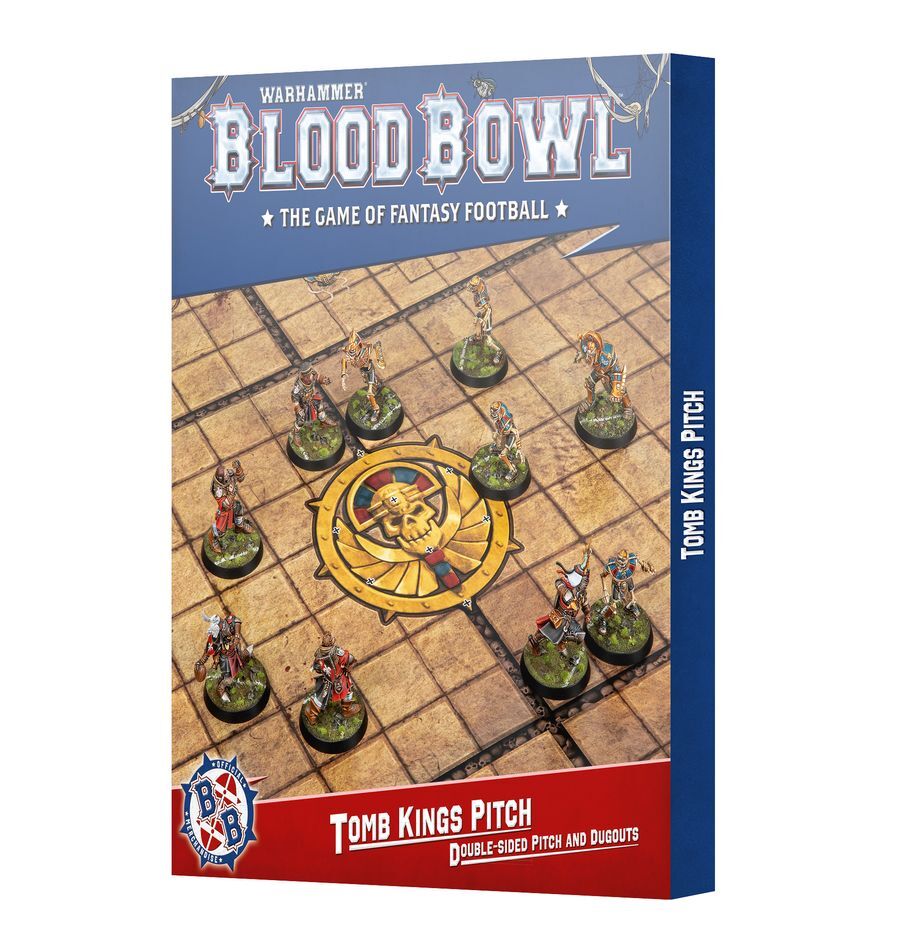 202-60 Blood Bowl: Tomb Kings Team Pitch & Dugouts