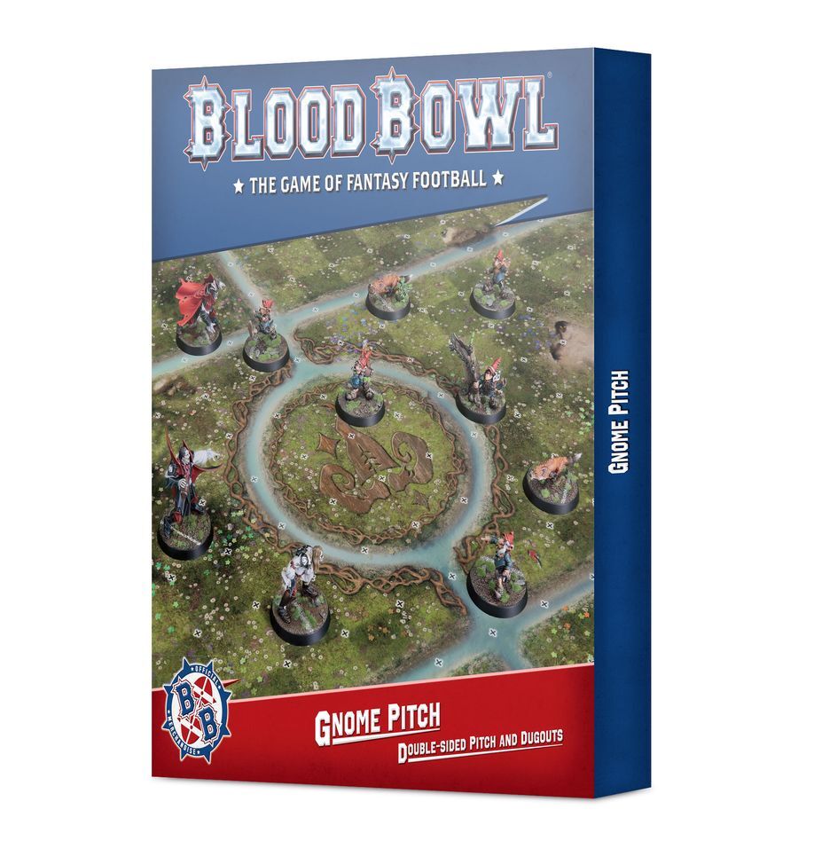 202-40 Blood Bowl: Gnome Pitch & Dugouts