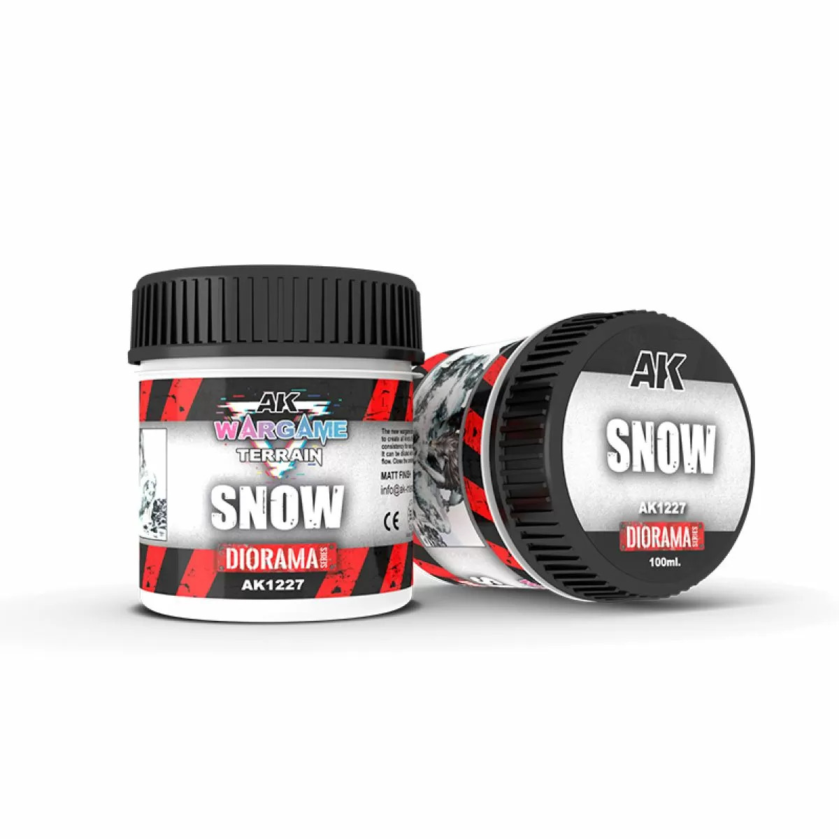 AK-Interactive: Diorama - Terrains - Snow 100 ml.