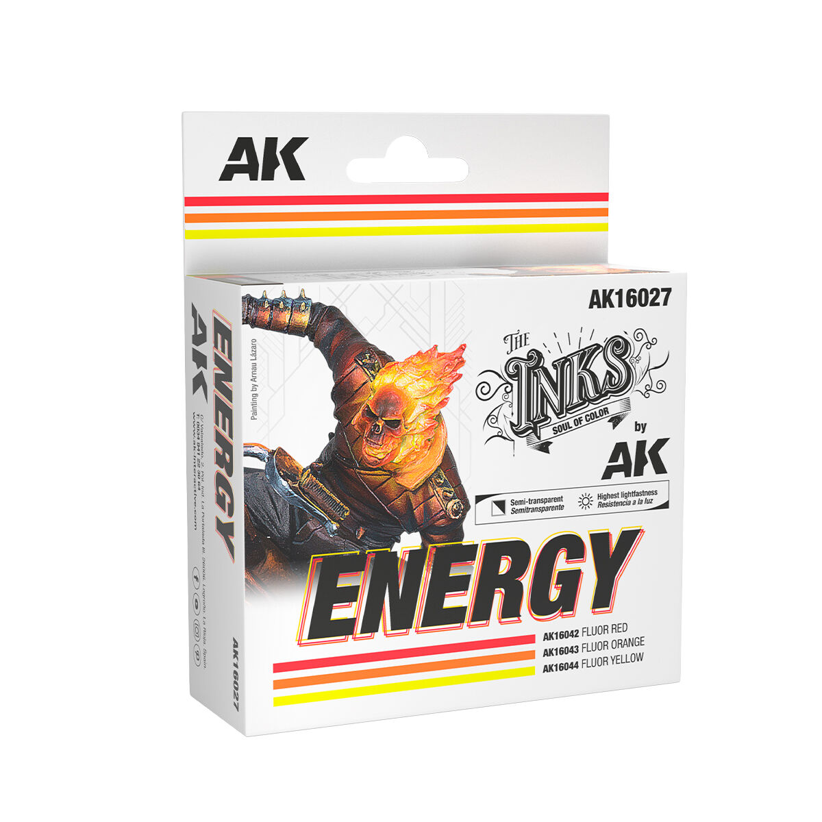 Ak-Interactive: Inks: Energy - Ink Set