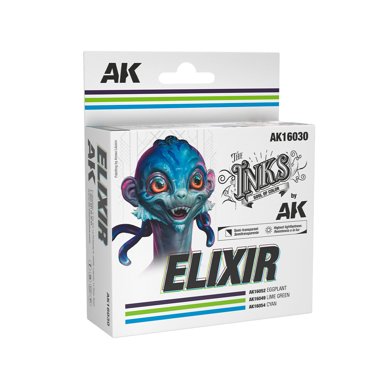 Ak-Interactive: Inks: Elixer - Ink Set