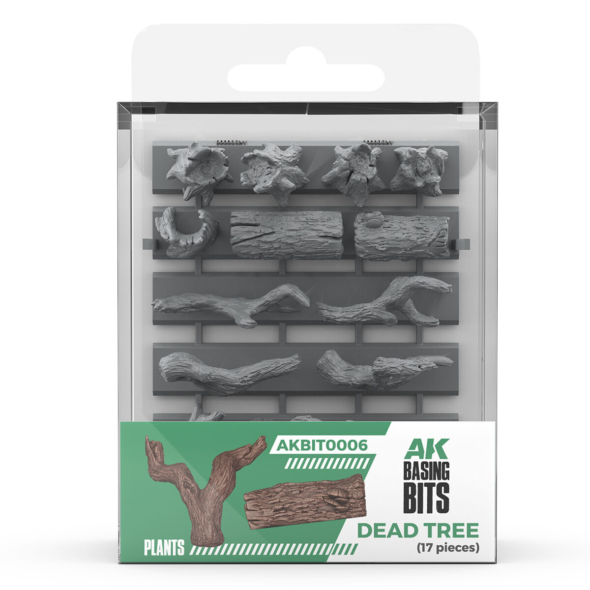 Basing Bits - Dead Tree Basing (17 Pieces)