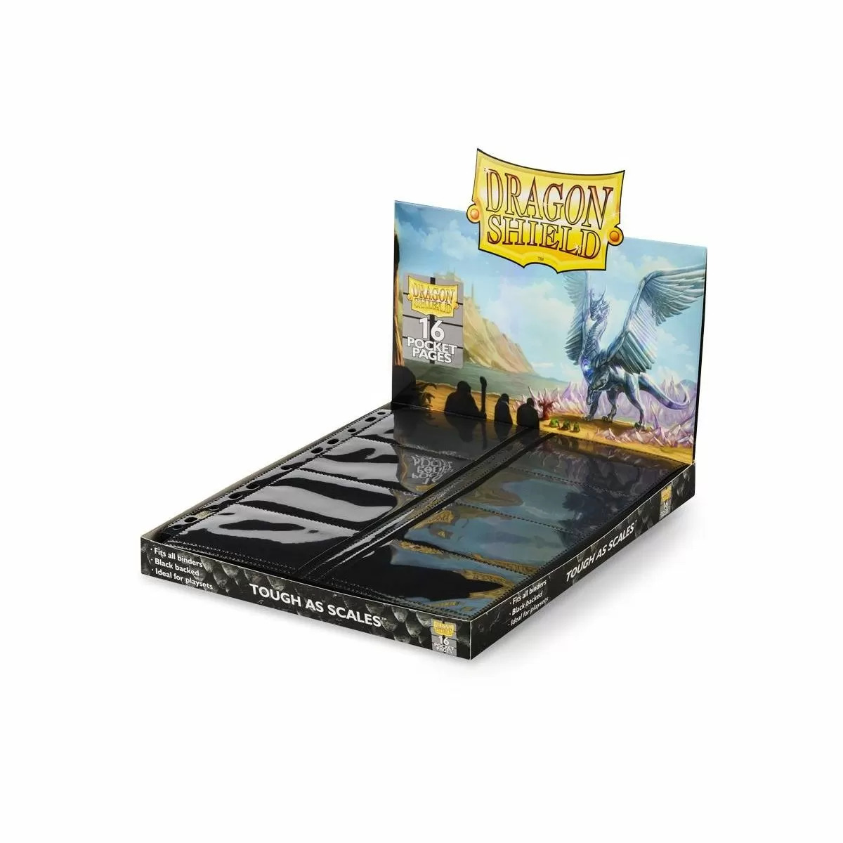 Dragon Shield 16 Pocket Pages - Center Loader Display (1)