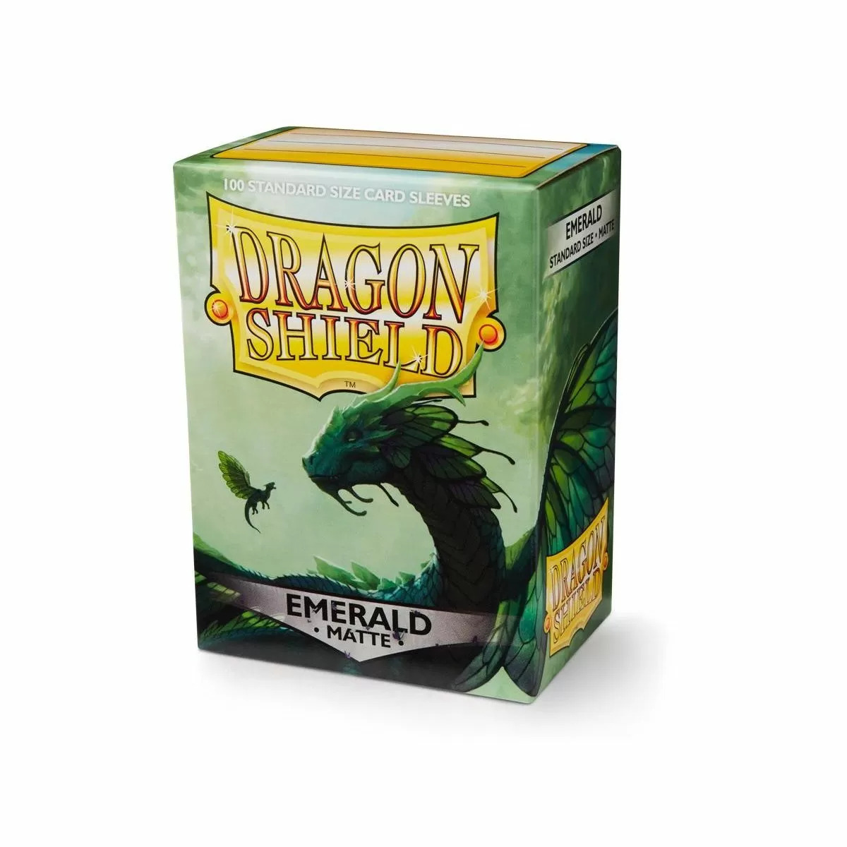 Dragon Shield Sleeves: 100 Box - Matte Emerald