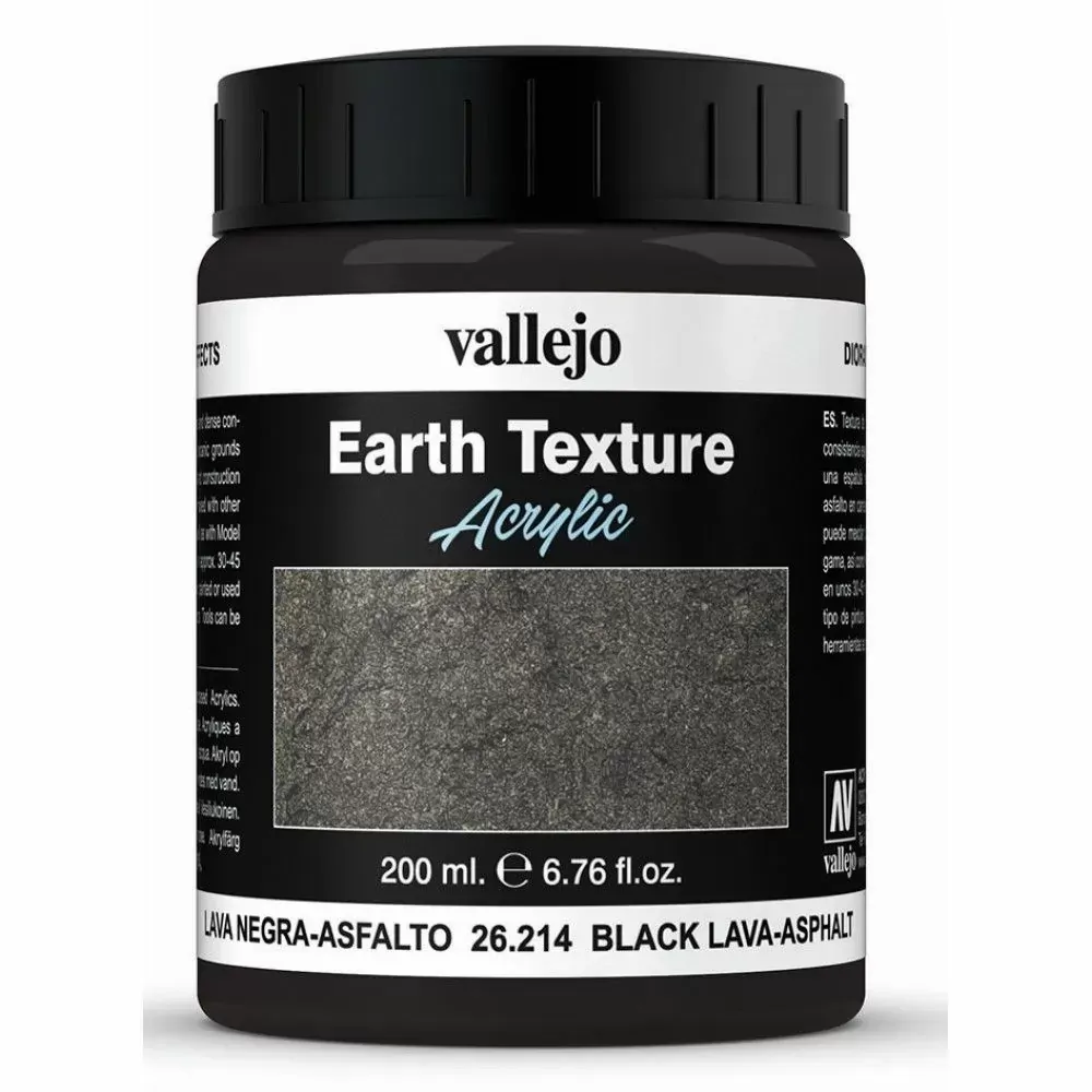 Vallejo Diorama Effects: Black Lava - Asphalt 200ml