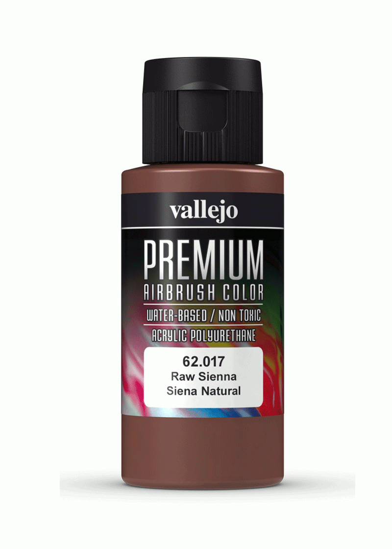 Premium Colour Raw Sienna 60 ml