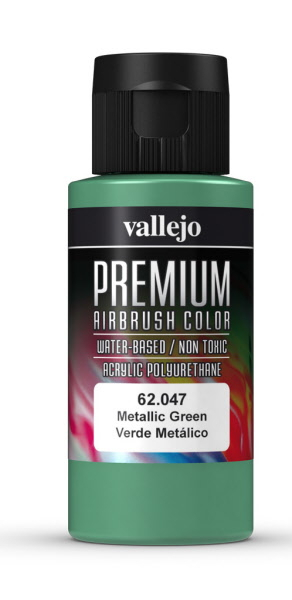 Premium Colour Metallic Green 60 ml