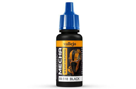 Mecha Colour Black Wash 17ml Acrylic Paint