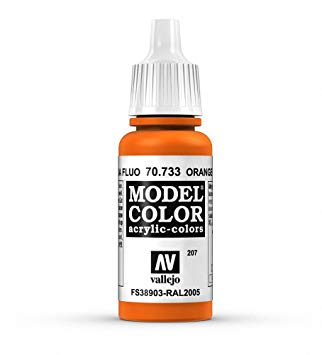 Model Colour Fluorescent Orange 17 ml