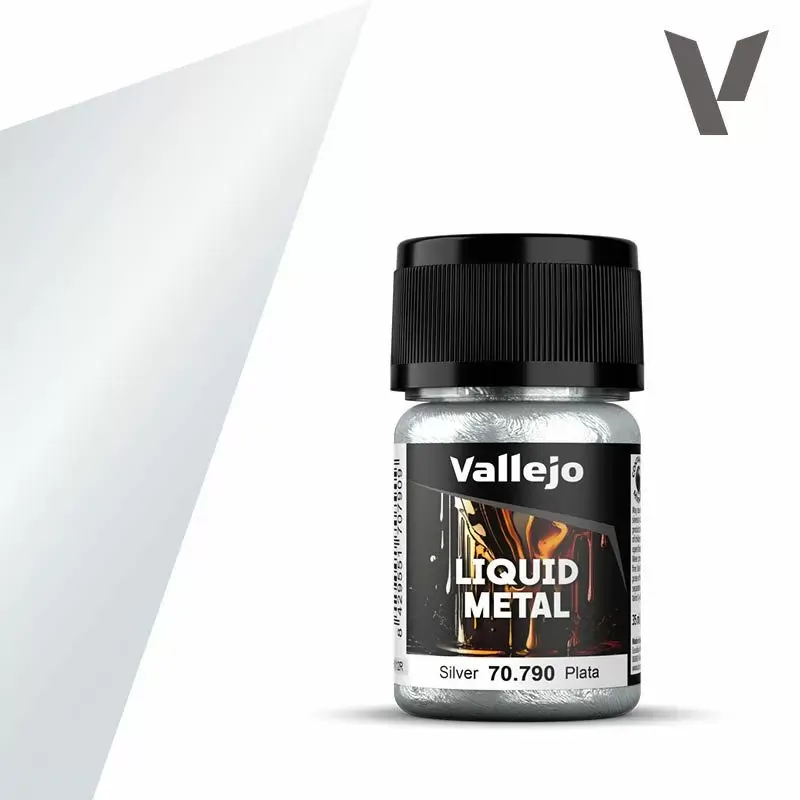 Model Colour Metallic Liquid Silver (Alcohol Base) 35ml