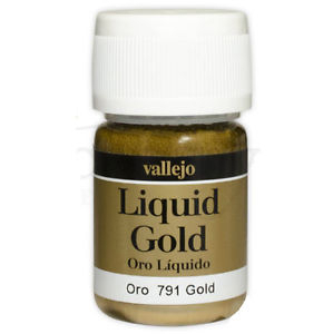 Model Colour Metallic Liquid Gold (Alcohol Base) 35 ml