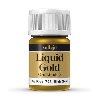 Model Colour Metallic Liquid Rich Gold (Alcohol Base) 35 ml
