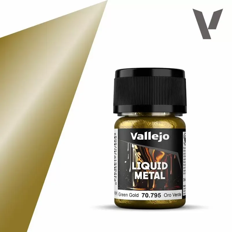 Model Colour Metallic Liquid Green Gold (Alcohol Base) 35ml
