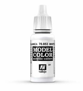 Model Colour White Glaze 17 ml