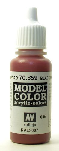 Model Colour Black Red 17 ml