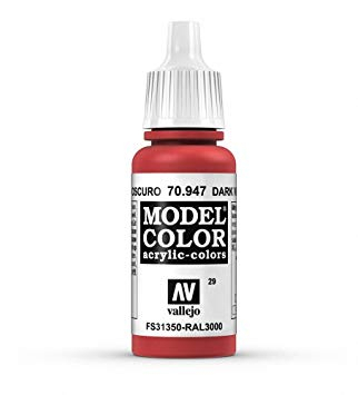 Model Colour Dark Vermillion 17 ml