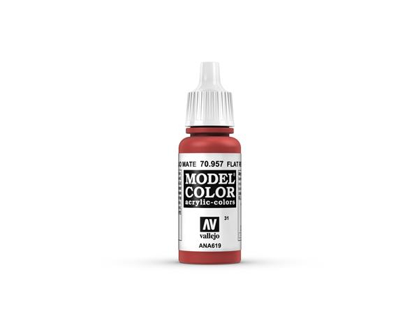 Model Colour Flat Red 17 ml
