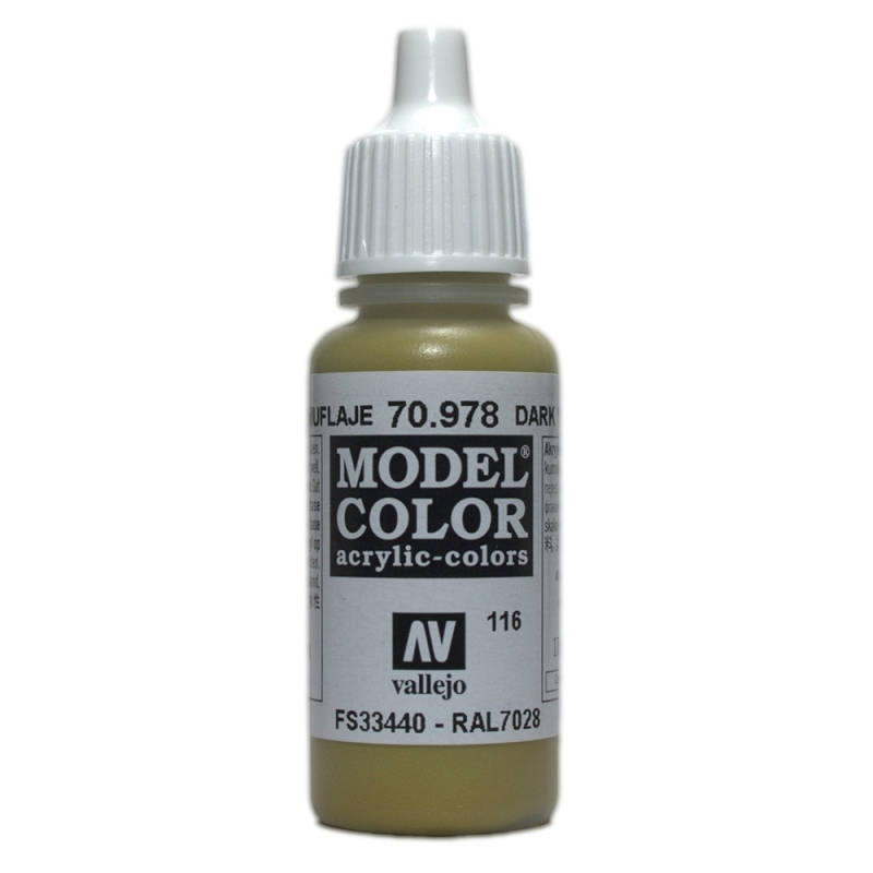 Model Colour Dark Yellow 17 ml