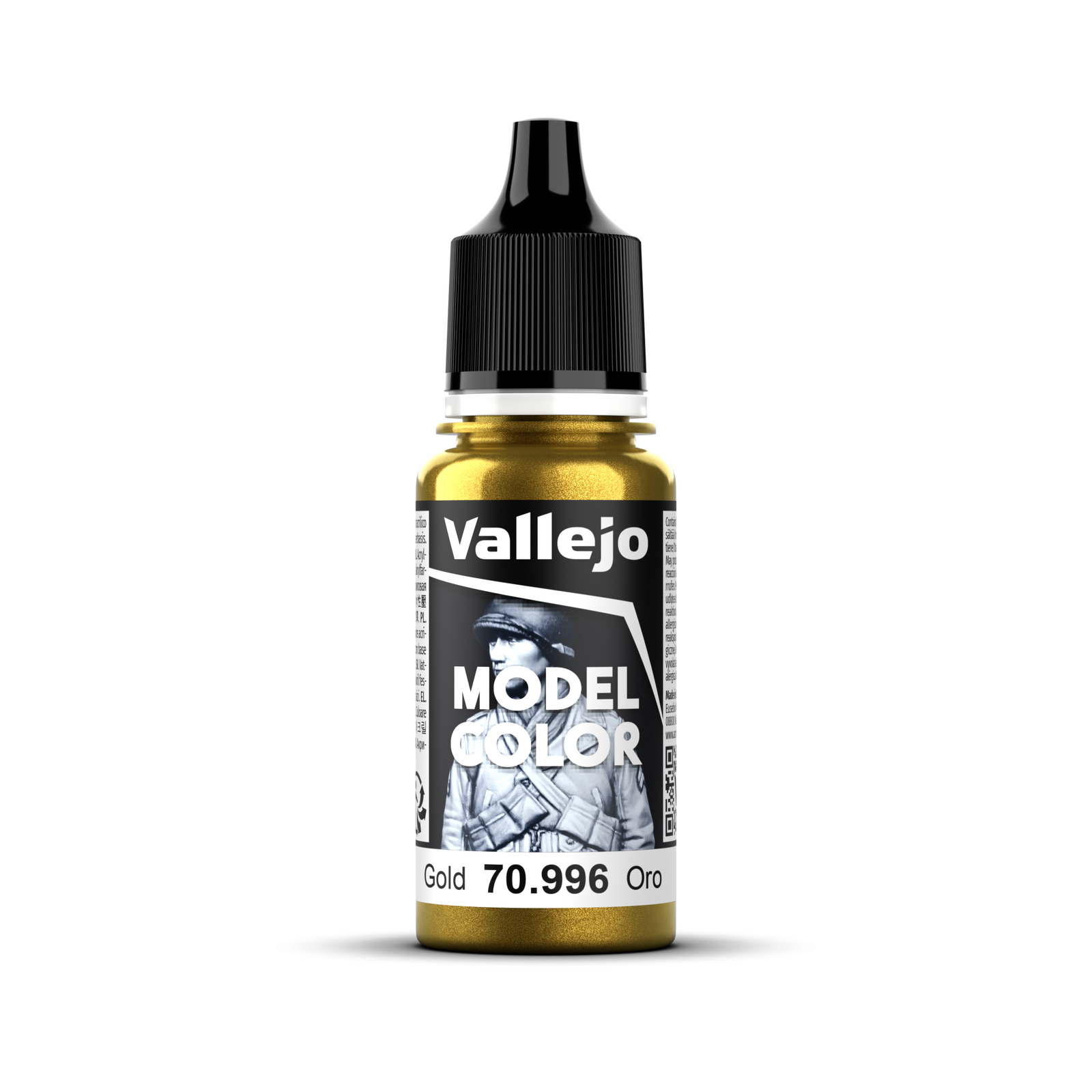 Model Colour Metallic Gold 18ml