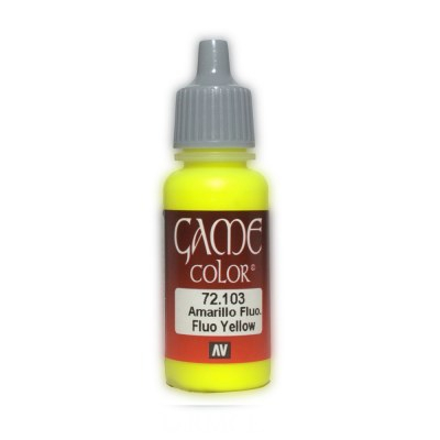 Game Colour Fluo Yellow 17 ml