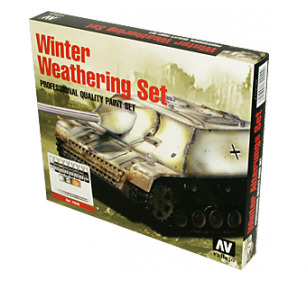 Model Colour Winter Weathering Set + Instructions Box Set