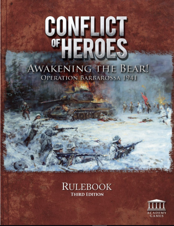 Conflict of Heroes: Awakening the Bear 3rd Edition- Rulebook, Mission Sheets, and Summary Sheets