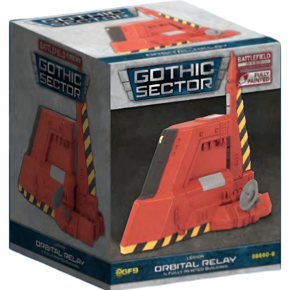 Battlefield in a Box: Gothic Sector – Legion Orbital Relay - Red Paint Scheme