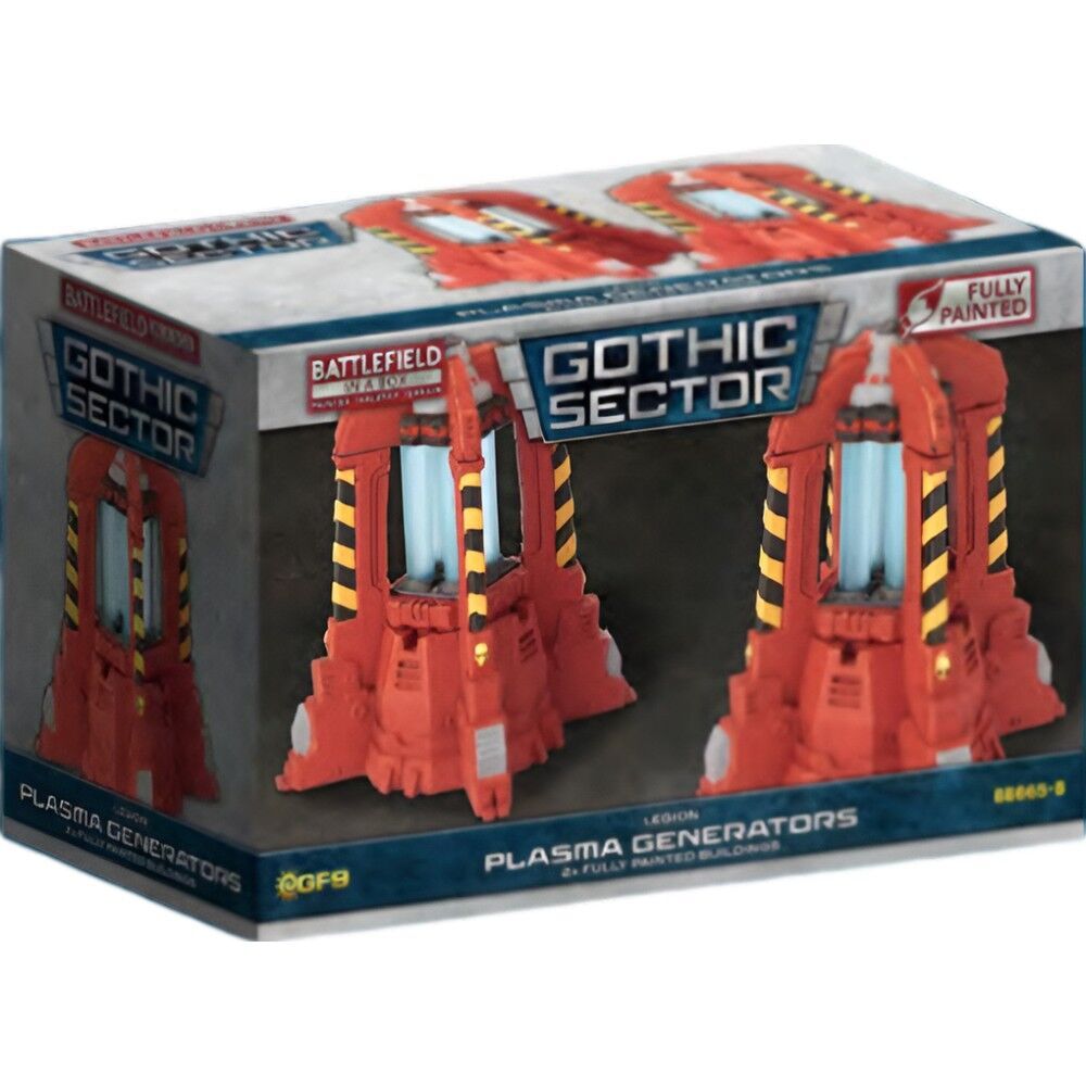 Battlefield in a Box: Gothic Sector – Legion Plasma Generator - Red Paint Scheme