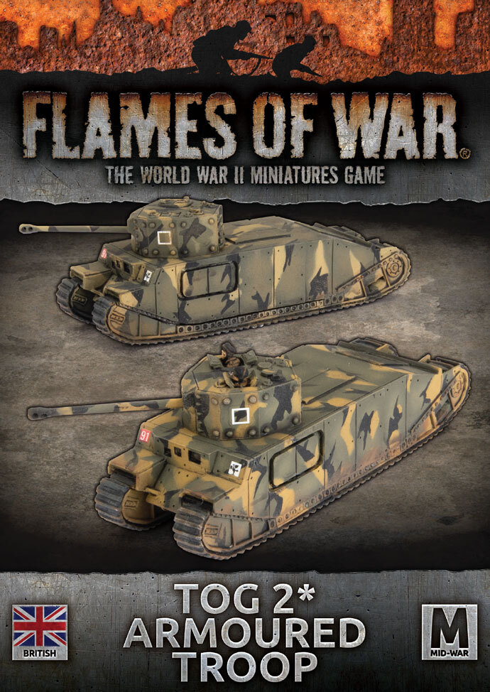 Flames of War: British - TOG 2* Heavy Tank (x2)