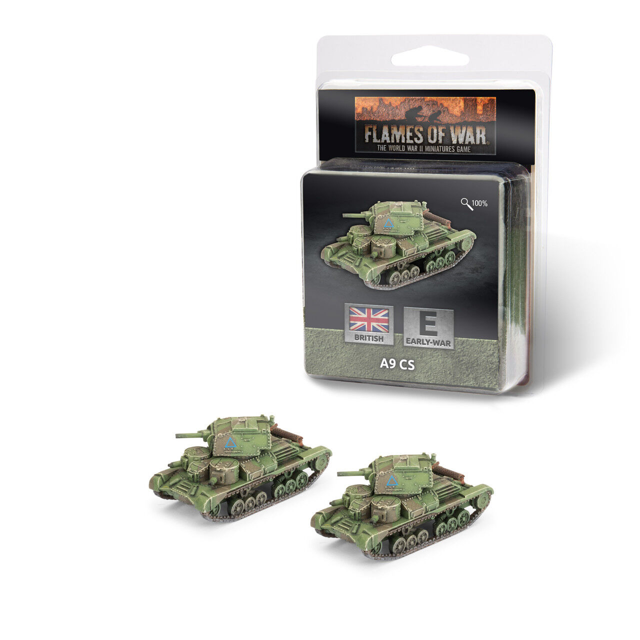 Flames of War: British: A9 Cruiser Mk I (x2)