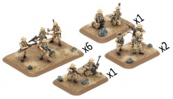Flames of War: British: Rifle Platoon (8th Army) (Plastic)