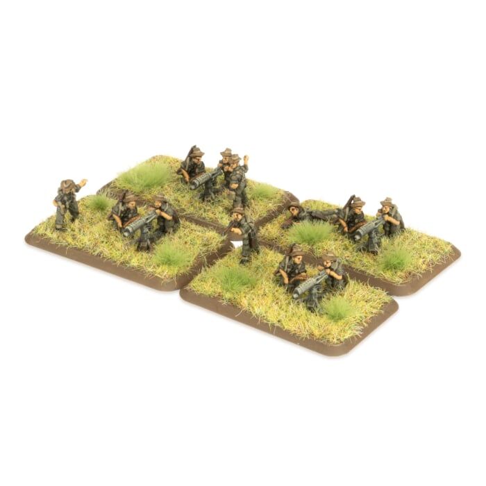 Flames of War: British: Vickers MMG Platoon (Far East) (x4)