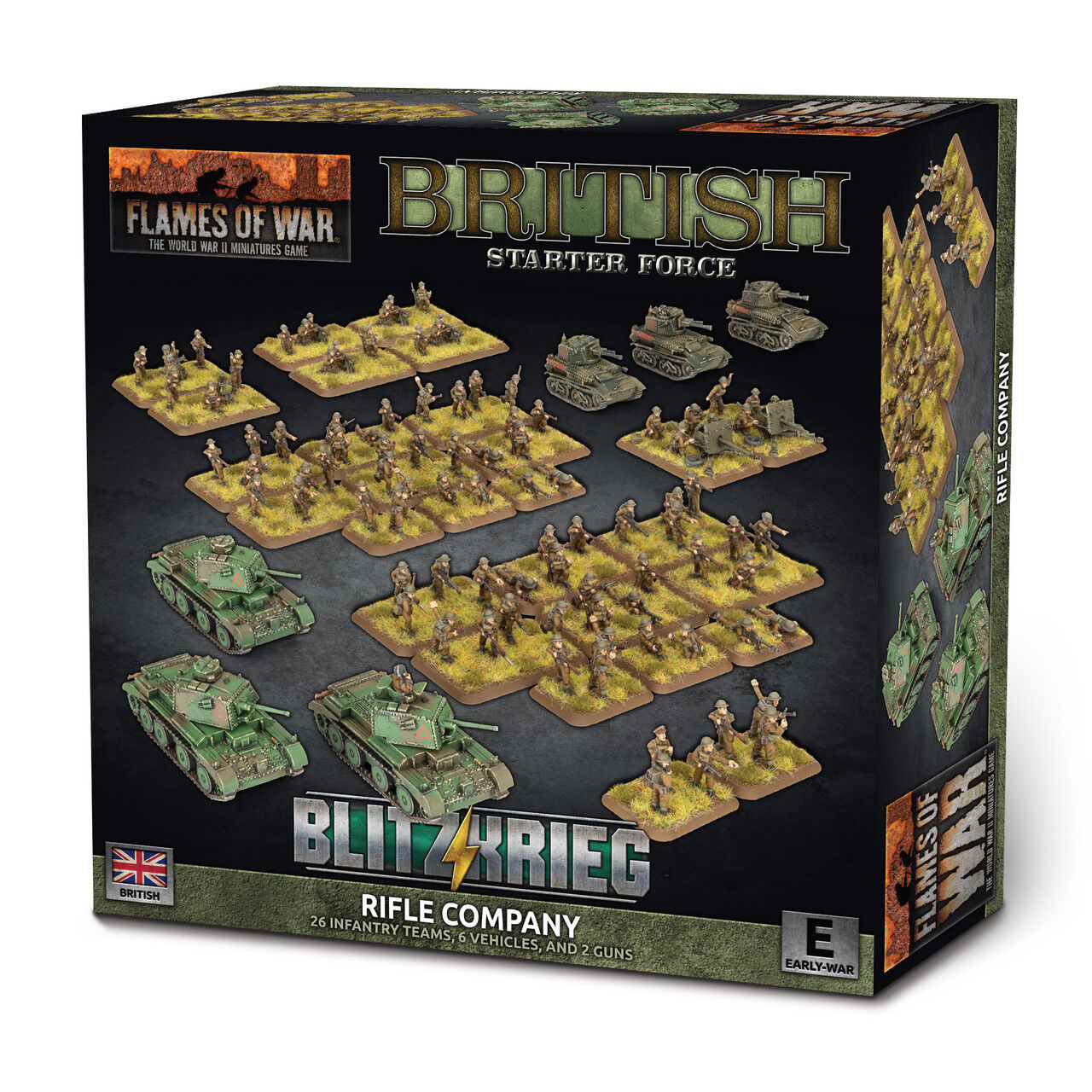 Flames of War: British: Rifle Company (Plastic)