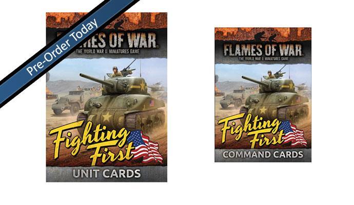 Flames of War: Fighting First Cards Bundle