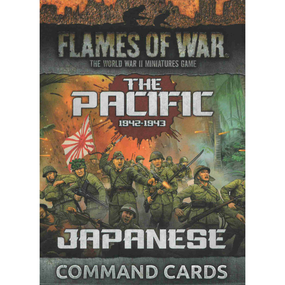Flames of War: The Pacific: Japanese Command Cards